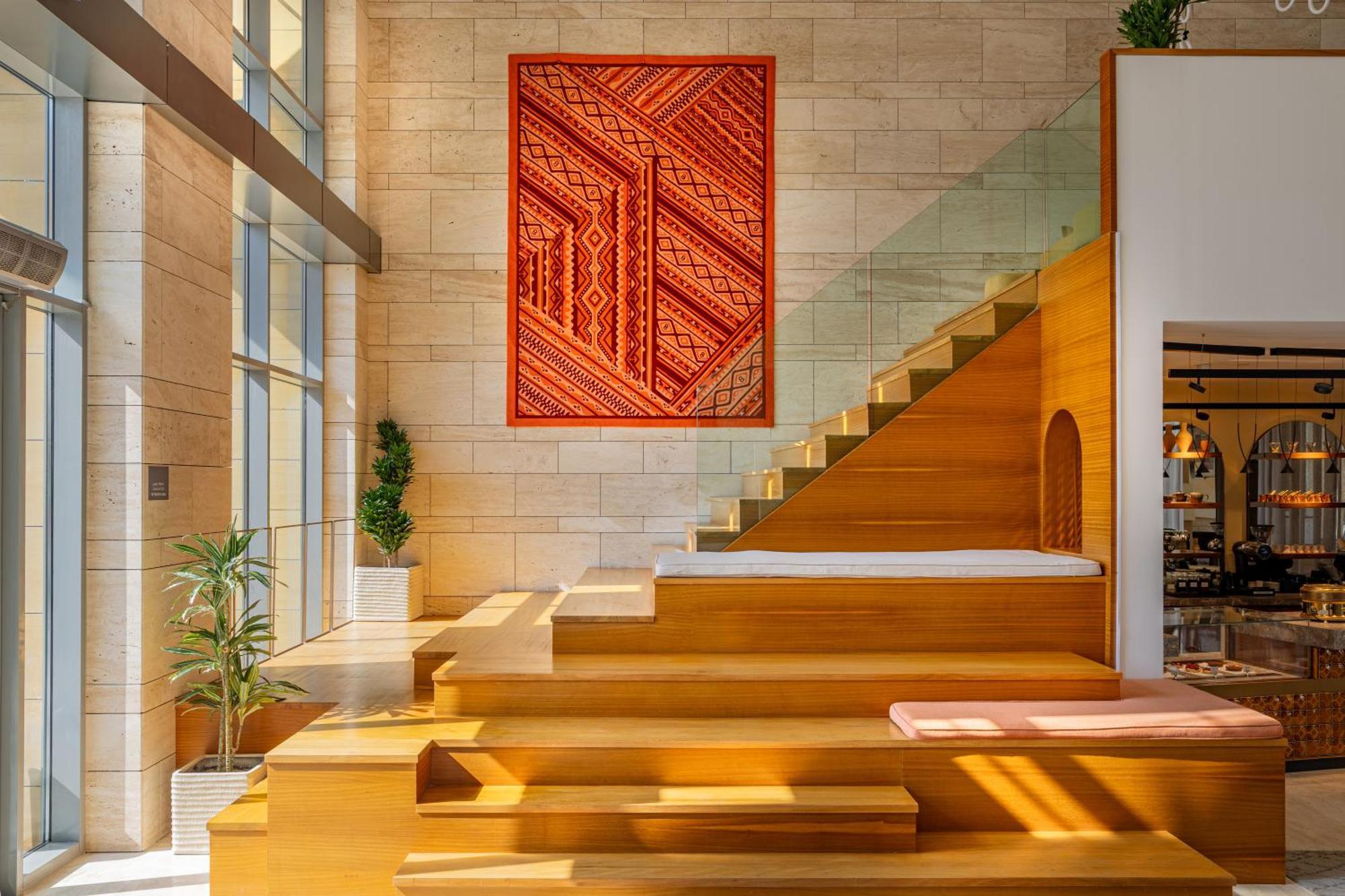 Shirvan Hotel City Yard Jidda Exteriör bild Interior of the hotel