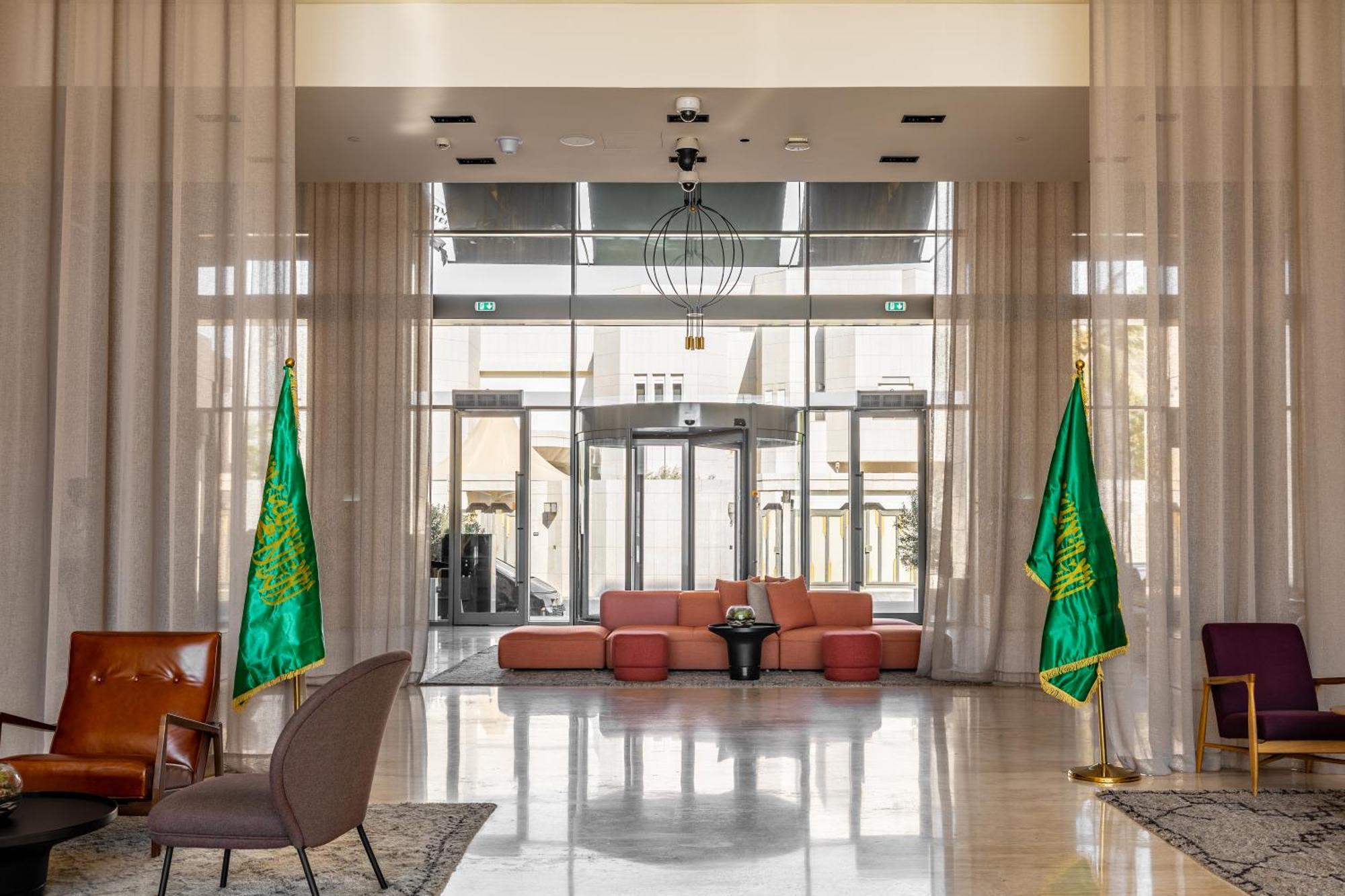 Shirvan Hotel City Yard Jidda Exteriör bild The lobby of the hotel
